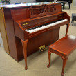 2004 Yamaha Queen Anne console, dark cherry - Upright - Console Pianos